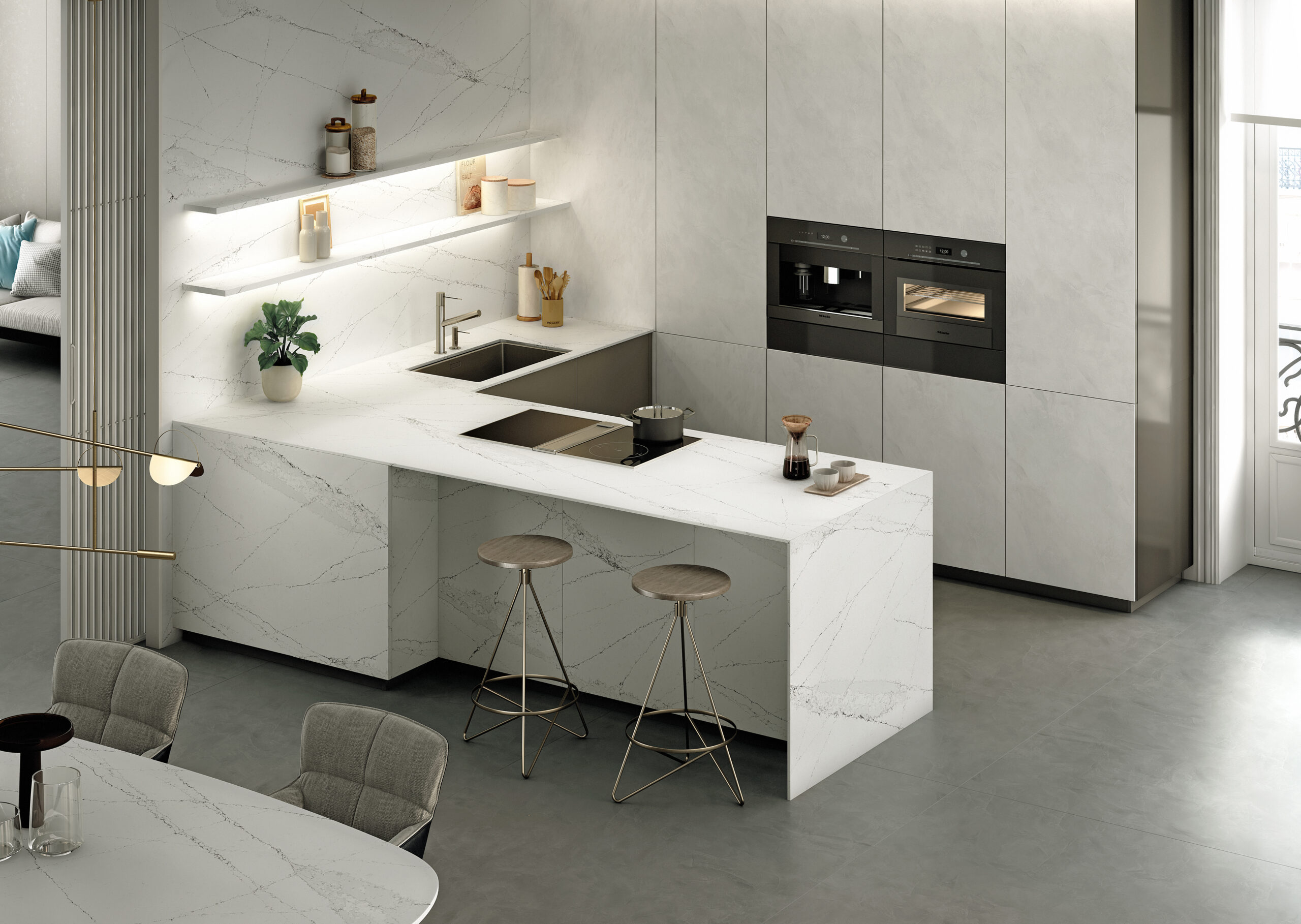 Worktop Warehouse interior designed kitchen